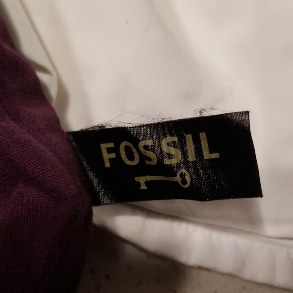 Fossil Key Per Canvas And Quilt Flower Print Bag - image 8